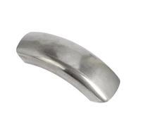 Motorcycle Fender Mudguard For Suzuki 6.1'' Flat Short Motorcycle Rear Fender Mudguard Steel Wheel Cover(A)