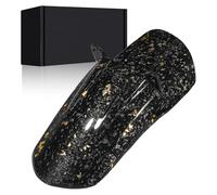 Motorcycle Fender,Real Carbon Fibre Wheel Fender Shock Protection for Surron Sur-Ron Sur Ron X/S X160/X260 Electric Dirt Bike-Black Gold