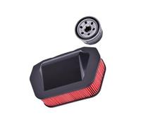 Motorcycle Filter Oil Compatible with XVS1300 2007 2008 2009 2010 XVS 1300 XVS1300A XVS1300CT(1 whole set)