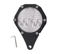 Motorcycle Fiscal Disc Holder - Approx. 12.5 x 9 cm with Hexagonal Label Holder | Elaborated Scooter in Aluminium Alloy | For Taxi Adhesive Display | Resisten Keys
