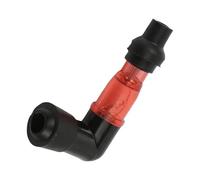 Motorcycle Flash Spark Plug Cap - Motorcycle Flash Spark Plug Boot Cap | High-Performance 90-Degree Spark Plug Resistor Cap | Plug Resistor Cap for Most Motorcycles