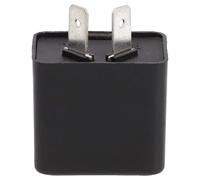 Motorcycle Flasher Relay 48V 2Pin Motorcycle Blinker Adjustable LED Flasher Relay Turn Signal Indicator For Electric Scooters