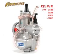 Motorcycle Flat Curtain Carburetor Keihin for Keihin PWK 28 30 32 34mm Scooter 2T 4T ATV Dirt Bike Enduro Motocross Accessories 32MM