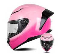 Motorcycle flip-up Helmet, Integrated Motorcycle Helmet, Motorcycle Helmet,ECE-Approved Full-face Motorcycle Racing Helmet for Adults Men and Women J,M(57-58CM)