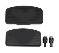 Motorcycle Floorboards Adjustable Motorcycle Foot Pegs Pedals Rests Motorbike Highway Mini Boards Rear Passenger Floorboards Aluminium For 883 1200