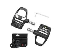 Motorcycle Floorboards BUCKLOS Road Bike Pedals For LOOK KEO Self-locking Pedal Carbon For KEO Bicyle Clipless Pedals For Ultra-Light Nylon Cycling Parts(CRABON with Cleats 0)