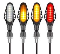 Motorcycle Flowing Signal Lights - Transparent Shell