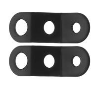 Motorcycle Fluid Reservoir Bracket Metal Universal Mount Black | Secure Mounting, Easy Installation, Versatile Use for Atv and Scooter, Professional Mechanics, Enthusiasts