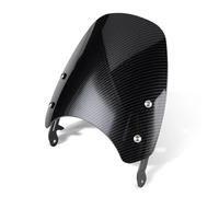 Motorcycle Flyscreen Windscreen Windshield Headlight Fairing Wind Air Flow Deflector For Triumph For Bonneville T100 T120 1200cc For Thruxton 900 Wind Deflector(C)