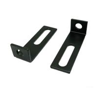 Motorcycle Fog Lamp Bracket 2PCS with Sliding Adjustment Compatible with Pipe Clamp, Handlebar, and Front Fork Tube for Auxiliary Lighting