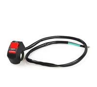 Motorcycle fog light switch 22-25cm 7/8" Motorcycle Engine Cut-Off Switch 12V/10A ON OFF Handlebar Button For ATV Bike Universal Waterproof Motorbike Parts