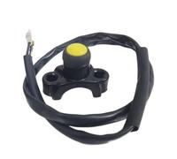 Motorcycle fog light switch 22MM 1PC Motorcycle Switches Power Start Kill Fog Light Button Universal Self-Return Manual-Return For Racing Off-Road ATV Motorbike Accessories(Yellow,Manual)
