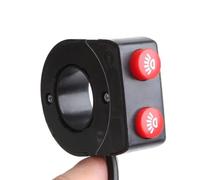 Motorcycle fog light switch 22mm Motorcycle Horn And Headlight Combination Switch Button Universal E-bike Switch Accessories Motorbike Parts Accessories Switch Button