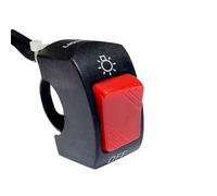 Motorcycle fog light switch 22mm Motorcycle Switch Push Button 12V Button Connector Handlebar Switch For ATV Electronic Bike For Scooter Motorbike Motorbike Parts