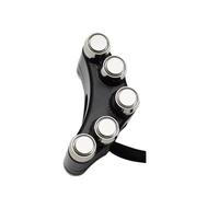 Motorcycle fog light switch 7/8" 22mm Motorcycle CNC Aluminum Alloy Handlebar Mount Headlight Turn Signal Fog Lights Horn ON-OFF Start Kill Switch Motorbike Parts(Left)