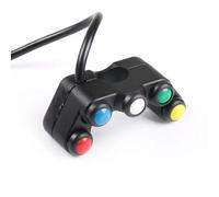 Motorcycle fog light switch 7/8" 22mm Motorcycle Switches Handlebar Mount Headlight Turn Signal Fog Lights Horn ON OFF Start Kill Switch 12V Plastic Motorbike Accessories