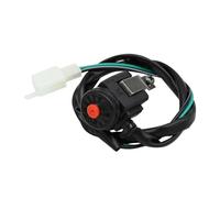 Motorcycle fog light switch Compatible With 2.6×2.5×5.5cm/1.02"×0.98"×2.17" Motorcycle Start And Kill Switch Horn Button Commonly Open Electrical Converter