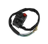 Motorcycle fog light switch Compatible With 7/8" 22mm Motorcycle Handlebar Switch Assembly Engine Electric Start Kill Horn Headlight Fog Light Push Button Switch