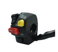 Motorcycle fog light switch Compatible With 7/8" 22mm Motorcycle Handlebar Switch Assembly Horn High/low Beam Headlight Overtaking Warning Light Push Button