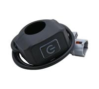 Motorcycle fog light switch Compatible With Segway For X260 For X160 Motorcycle Headlight Kill Switch Waterproof Handlebar Kill Light Switch Motorbike Parts Accessories(White)