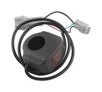Motorcycle fog light switch Compatible With Surron 22mm Motorcycle Headlight Switch Modified Control Handlebar Mount WithLight For Electric Bike Motorbike Parts