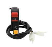 Motorcycle fog light switch Compatible With Suzuki 22mm Motorcycle Electric Start Stop ON/OFF Headlights Button Handlebar Light Switch Universal Motorbike Accessories
