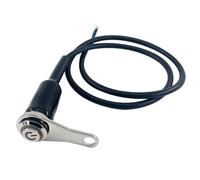 Motorcycle fog light switch Diameter 11mm 1PC Motorbike Horn Push Fog Light Button Switch Motorcycle Switch ON+OFF Handlebar Mount Aluminum Alloy Waterproof 12V