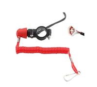 Motorcycle fog light switch Diameter 21mm Motorcycle Switch Engine Lanyard Urgent Emergency Kill Stop Switches Push Button For Dirt Pit Bike ATV Quad Motorbike Accessories Parts(B)