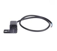 Motorcycle fog light switch Diameter Of 10 Mm Motorcycle Switches Plastic Rearview Mirror Base Headlight Spotlight Double Flashing Multi-Function Switches Modified(Left Hole)