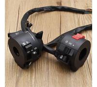 Motorcycle fog light switch For CBT125 Motorbike Control Multi-function Switches Headlight Turn Signal Light Power Horn Motorcyle Controller Black Motorcycle Parts(One pair)