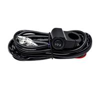 Motorcycle Fog Light Wiring Harness With LED Headlamp Switch Relays And 3 Plugs Compatible With Most Bikes Supports Up To 180W Spotlight Wire Kit