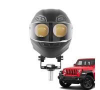 Motorcycle Fog Lights | Motorcycle Helmet-Style LED Fog Light - Motorbike Driving Spotlight | for Offroad Dirt Street Riding ATV