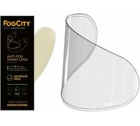 MOTORBIKE HELMETS FOGCITY ANTI-FOG VISOR INSERT Universal Fog Resistant Fits All Non Pinned Open Face And Full Visors Helmet