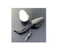 Motorcycle Foldable Oval Rearview Mirror For Suzuki Dual Sport Dirt Bikes ATV(A)