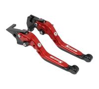 Motorcycle Folding Brake Clutch Levers Handlebar Grips for S1000R Handle Lever 2014-2019(Red 3)