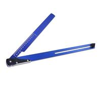 Motorcycle Folding Sag Scale,Suspension Sag Measurement Tool for Dirt Bike | Motorcycle sag tool Replacement for motion pro sag tool,Reversible Multi-Scale, 0-120 mm, Fits Hollow Axles Up to 20 mm