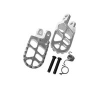 Motorcycle Foot Board Plate Motorcycle Aluminum Footpegs Footrests Foot Pegs Rest Pedal For CRM250 CRM 250 XR250R XR400R XR 250R 400R R 400