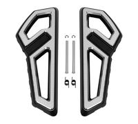 Motorcycle Foot Controls Pegs For Harley For Softail Fat Boy For Heritage Classic 114 2018-2024 Slim Deluxe Motorcycle Driver Footboard Floorboard Foot Pegs Footrests(Black)