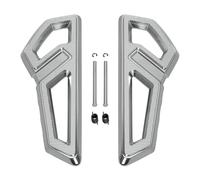 Motorcycle Foot Controls Pegs For Harley For Softail Fat Boy For Heritage Classic 114 2018-2024 Slim Deluxe Motorcycle Driver Footboard Floorboard Foot Pegs Footrests(Chrome)