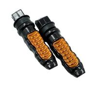 Motorcycle Foot Footboard 2Pcs Motorcycle Rear Passenger Foot Pegs Pedals Footrest Aluminum Alloy Scooter Foot-peg Modified Accessories