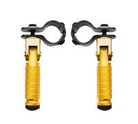 Motorcycle Foot Footboard Luminum Motorcycle Part Universal Pedals Folded Footrest Footpeg For Motorcycles Mopeds, KartS, Scooters,bicycle