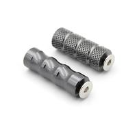 Motorcycle Foot Pedals M6 Universal Footrest Rearset Rest Gear Shift Peg Pedal(Titanium)