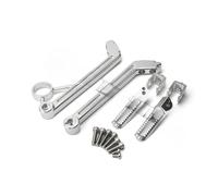 Motorcycle Foot Pedals Motorcycle Footpegs Rear Passenger Foot Pegs Rests Pedal Bracket Aluminum For RnineT RNINET R NineT NINET R9T 2014
