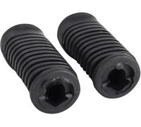 Motorcycle foot pedals rests Rests Pedals For CG125 Black Front Support Cover Foot
