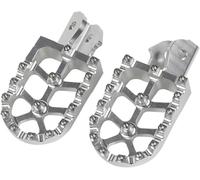 Motorcycle foot pedals rests Rests Pedals For CRF250F For CRF125F For CRF125 For CRF250 CRF For 250F(Silver)