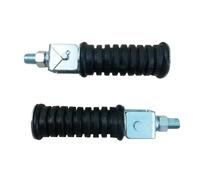 Motorcycle Foot Pegs 1Pair Universal Motorcycle Rear Pillion Footpegs Footrests Foot Pegs Rests 10mm Thread