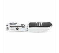 Motorcycle Foot Pegs, 2Pcs 32mm Chrome Motorcycle Footpegs Footrest with Mount Fit for GoldWing GL1500 GL1800