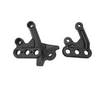 Motorcycle Foot Pegs Bracket Set, Replacement for SurRon Light Bee X S, High Strength Metal Foot Rest Bracket with Stable Support for Off - Road Riding