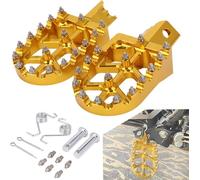 Motorcycle Foot Pegs,CNC Aluminum Footpegs-Gold