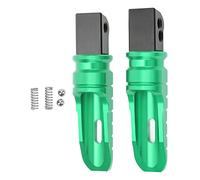 Motorcycle Foot Pegs CNC Machined T6063 Aluminum Alloy Passenger Footrests for Tornado 252R 302R BN302S 600I 899 135 Enhance Riding Comfort and Style (Green)